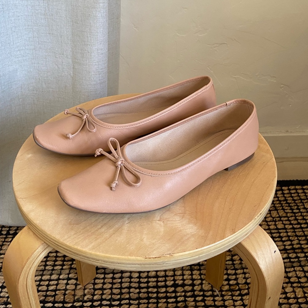 Schutz Arissa Square Toe Ballet Flat